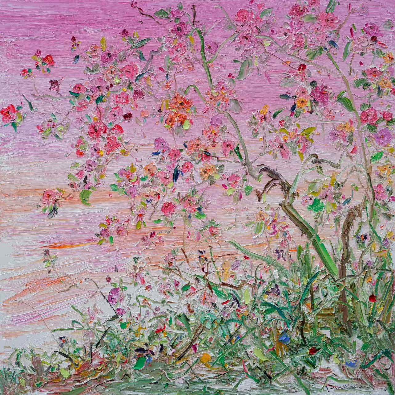 小 暖  布面油画150x150cm2025.jpg